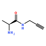 Propanamide, 2-amino-N-2-propynyl-, (2S)-