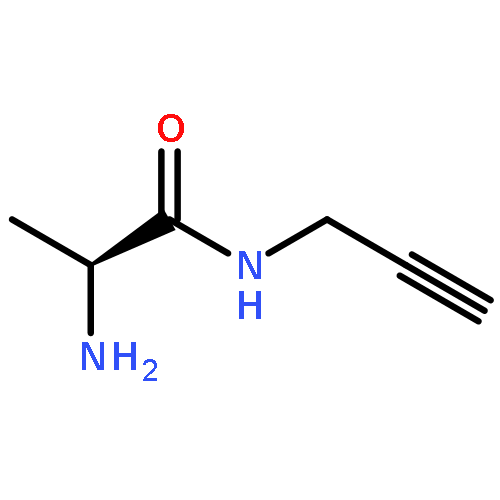 Propanamide, 2-amino-N-2-propynyl-, (2S)-