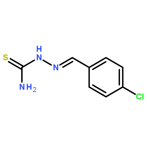 Hydrazinecarbothioamide, 2-[(4-chlorophenyl)methylene]-, (2E)-