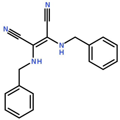 2-Butenedinitrile, 2,3-bis[(phenylmethyl)amino]-