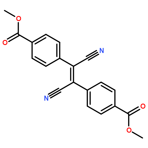 BENZOIC ACID, 4,4'-[(1E)-1,2-DICYANO-1,2-ETHENEDIYL]BIS-, DIMETHYL ESTER