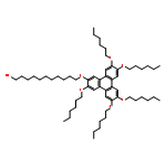 1-Undecanol, 11-[[3,6,7,10,11-pentakis(hexyloxy)-2-triphenylenyl]oxy]-