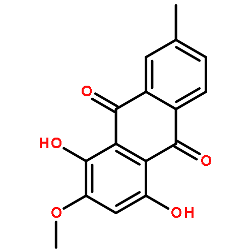 1,4-dihydroxy-2-methoxy-7-methylanthracene-9,10-dione