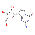 2-Amino-8-D-Ribofuranosyl-imidazo[1,2-a]-1,3,5-triazin-4(8H)-one