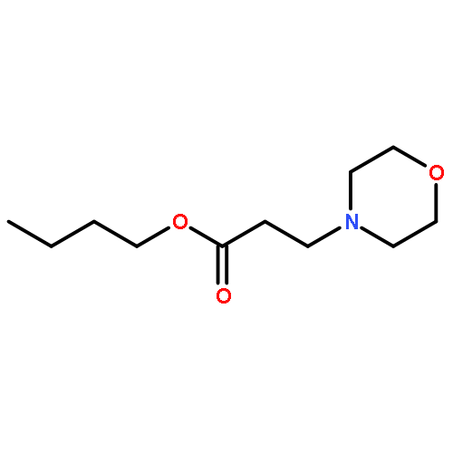 4-Morpholinepropanoic acid, butyl ester