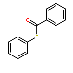 Benzenecarbothioic acid, S-(3-methylphenyl) ester