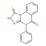 1-Mercapto-4-phenyl-4H-[1,2,4]triazolo[4,3-a]quinazolin-5-one