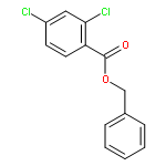 Benzoic acid, 2,4-dichloro-, phenylmethyl ester