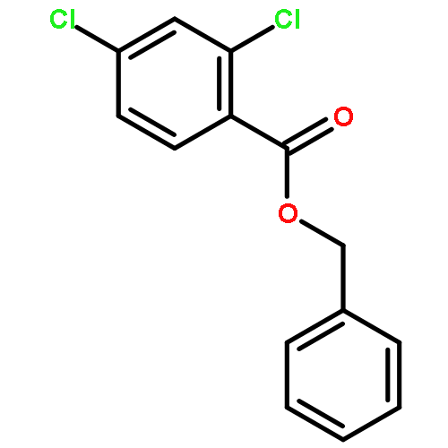 Benzoic acid, 2,4-dichloro-, phenylmethyl ester