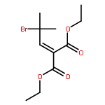 Propanedioic acid, (2-bromo-2-methylpropylidene)-, diethyl ester