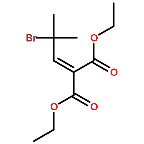 Propanedioic acid, (2-bromo-2-methylpropylidene)-, diethyl ester