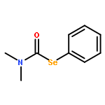 Carbamoselenoic acid, dimethyl-, Se-phenyl ester