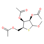 L-LYXOFURANOSIDE, METHYL 4-THIO-, TRIACETATE