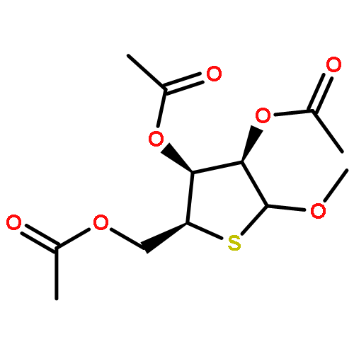 L-LYXOFURANOSIDE, METHYL 4-THIO-, TRIACETATE