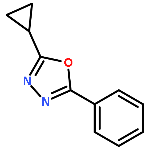 1,3,4-Oxadiazole, 2-cyclopropyl-5-phenyl-