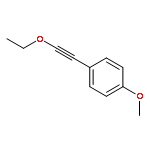 Benzene, 1-(ethoxyethynyl)-4-methoxy-