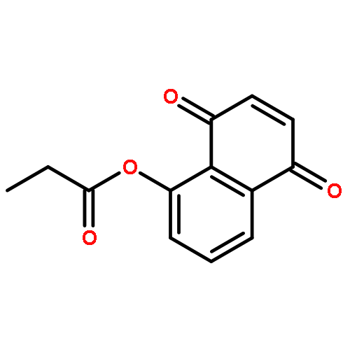 1,4-Naphthalenedione, 5-(1-oxopropoxy)-