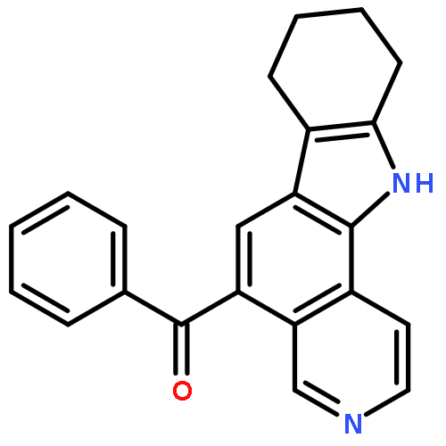 METHANONE, PHENYL(8,9,10,11-TETRAHYDRO-7H-PYRIDO[4,3-A]CARBAZOL-5-YL)-