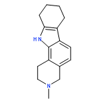 1H-PYRIDO[4,3-A]CARBAZOLE, 2,3,4,7,8,9,10,11-OCTAHYDRO-3-METHYL-