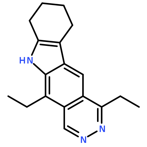 6H-PYRIDAZINO[4,5-B]CARBAZOLE, 1,5-DIETHYL-7,8,9,10-TETRAHYDRO-