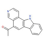 Ethanone, 1-(11H-pyrido[4,3-a]carbazol-5-yl)-