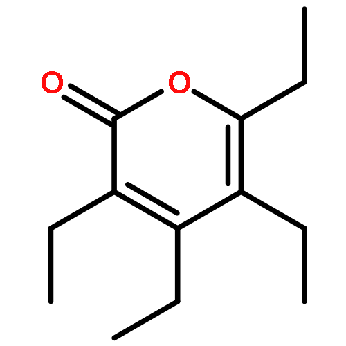 2H-PYRAN-2-ONE, 3,4,5,6-TETRAETHYL-