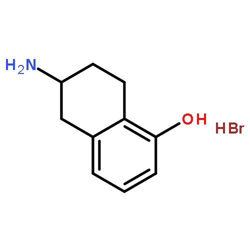 1-Naphthalenol, 6-amino-5,6,7,8-tetrahydro-, hydrobromide