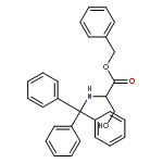 L-Serine, N-(triphenylmethyl)-, phenylmethyl ester