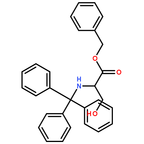 L-Serine, N-(triphenylmethyl)-, phenylmethyl ester