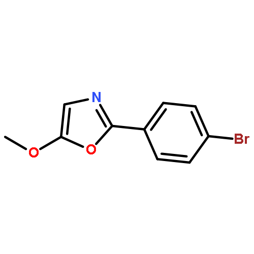 OXAZOLE, 2-(4-BROMOPHENYL)-5-METHOXY-