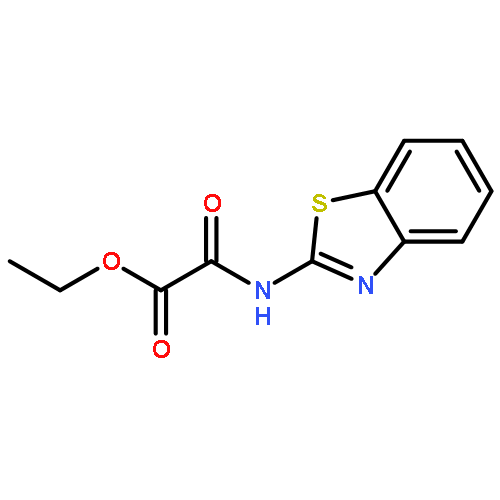 ethyl (1,3-benzothiazol-2-ylamino)(oxo)acetate