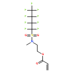 2-[methyl[(nonafluorobutyl)sulphonyl]amino]ethyl acrylate