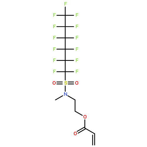 2-[methyl[(tridecafluorohexyl)sulphonyl]amino]ethyl acrylate