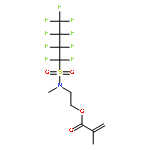 2-[methyl[(nonafluorobutyl)sulphonyl]amino]ethyl methacrylate