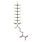 2-[methyl[(tridecafluorohexyl)sulphonyl]amino]ethyl methacrylate