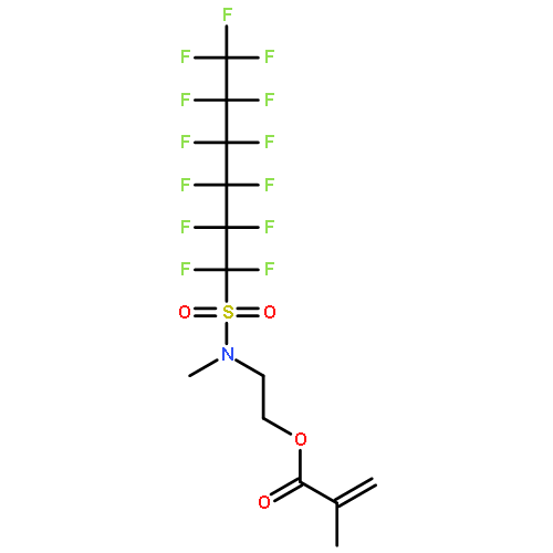 2-[methyl[(tridecafluorohexyl)sulphonyl]amino]ethyl methacrylate