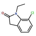 2H-Indol-2-one, 7-chloro-1-ethyl-1,3-dihydro-