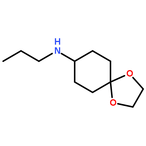 1,4-DIOXASPIRO[4.5]DECAN-8-AMINE, N-PROPYL-