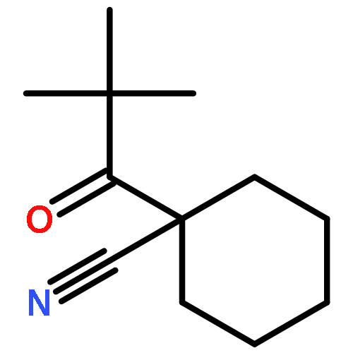 Cyclohexanecarbonitrile, 1-(2,2-dimethyl-1-oxopropyl)-