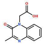 1(2H)-Quinoxalineacetic acid, 3-methyl-2-oxo-