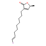 2(5H)-Furanone, 3-(9-iodo-8-nonenyl)-5-methyl-, (5S)-