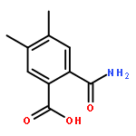 BENZOIC ACID, 2-(AMINOCARBONYL)-4,5-DIMETHYL-