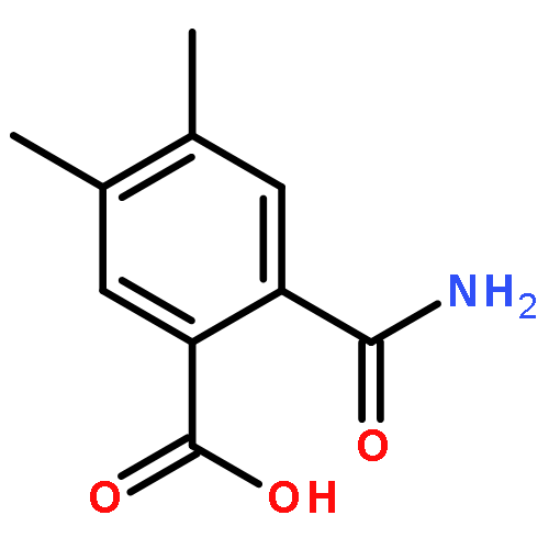 BENZOIC ACID, 2-(AMINOCARBONYL)-4,5-DIMETHYL-