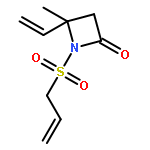 2-AZETIDINONE, 4-ETHENYL-4-METHYL-1-(2-PROPENYLSULFONYL)-