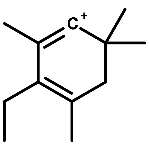 CYCLOHEXADIENYLIUM, 3-ETHYL-2,4,6,6-TETRAMETHYL-