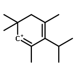 Cyclohexadienylium, 2,4,6,6-tetramethyl-3-(1-methylethyl)-