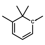 Cyclohexadienylium, 1,5,6,6-tetramethyl-