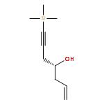 1-HEPTEN-6-YN-4-OL, 7-(TRIMETHYLSILYL)-, (4R)-