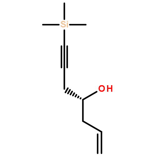 1-HEPTEN-6-YN-4-OL, 7-(TRIMETHYLSILYL)-, (4R)-