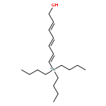 2,4,6-HEPTATRIEN-1-OL, 7-(TRIBUTYLSTANNYL)-, (2E,4E,6E)-